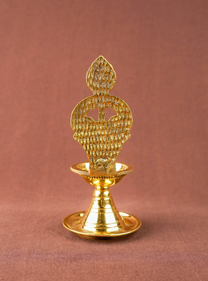 Brass OM with Vel Diya - 6 inch - WL5856