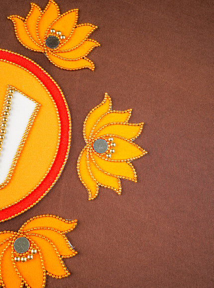 Rangoli - Namam with Set of 6 Lotus - WL5868