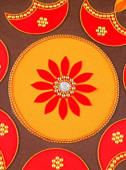 Rangoli - Flower - Set of 6 Diya - WL5873