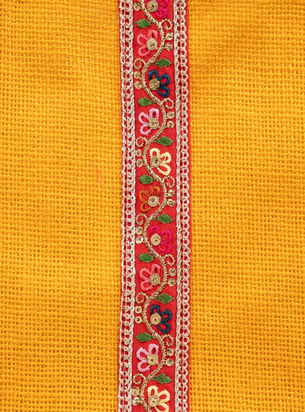 Jute Bag with Lace - WBG1753