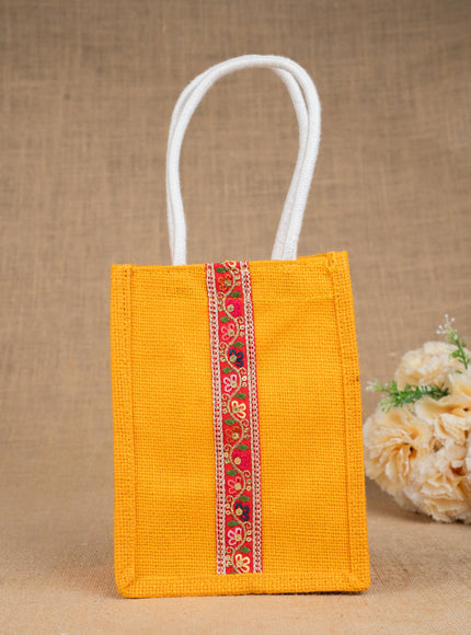 Jute Bag with Lace - WBG1753