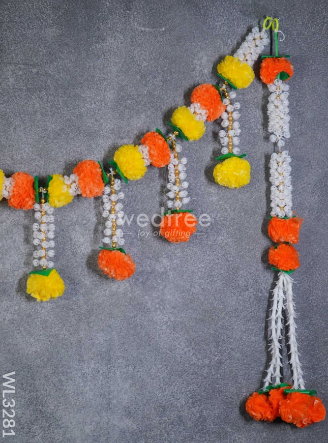 Artificial Thoran with Walll Hanging - WL3281