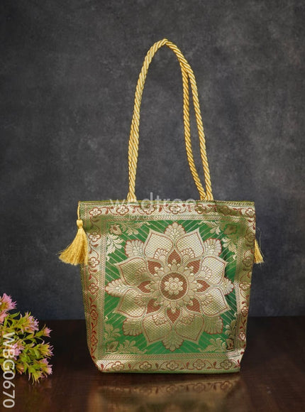 Banarasi Handbag ( 10 X 10) - WBG0670