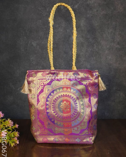 Banarasi Handbag ( 10 X 10) - WBG0670