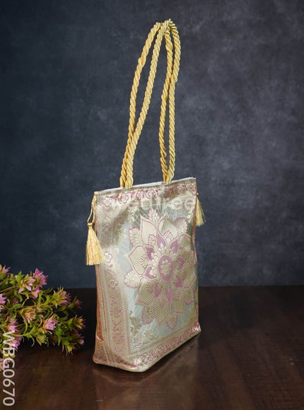 Banarasi Handbag ( 10 X 10) - WBG0670