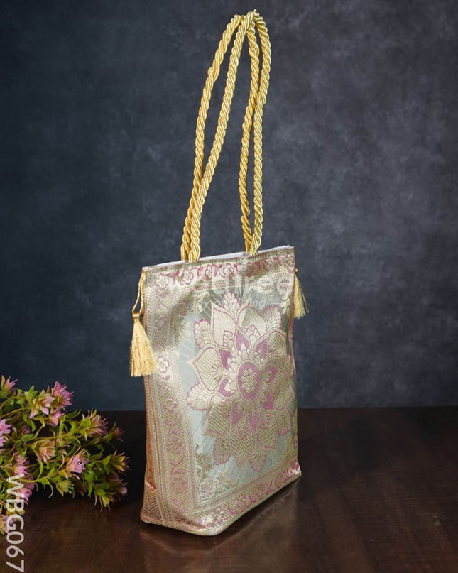 Banarasi Handbag ( 10 X 10) - WBG0670