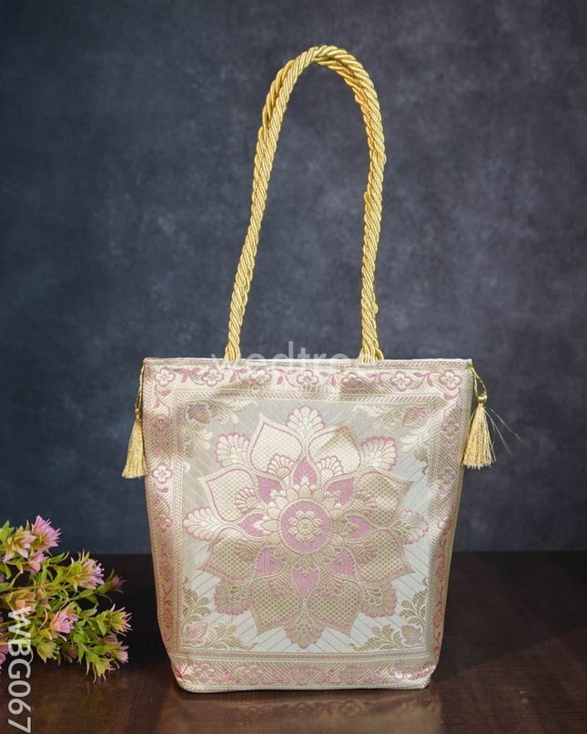 Banarasi Handbag ( 10 X 10) - WBG0670