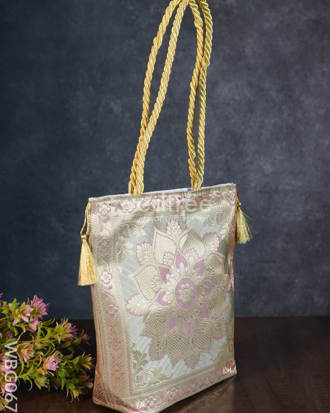 Banarasi Handbag ( 10 X 10) - WBG0670