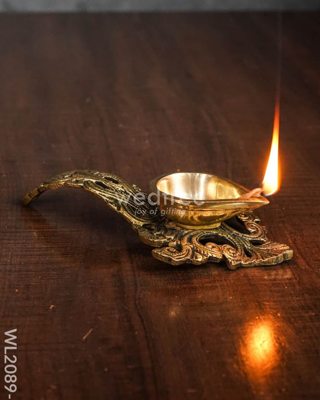 Brass Aarti Diya - WL2089-1