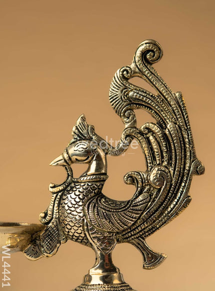 Brass Annapakshi Diya - WL4441