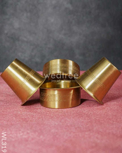 Brass Coffee Filter Dabara Set - WL3192-1