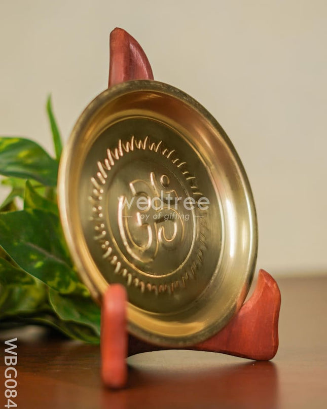 Brass Om Plate - 5.5 inch - WBG0842