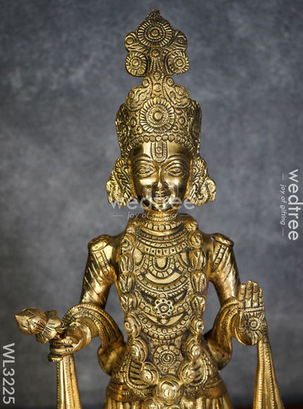 Brass Swami Narayanan Idol - WL3225