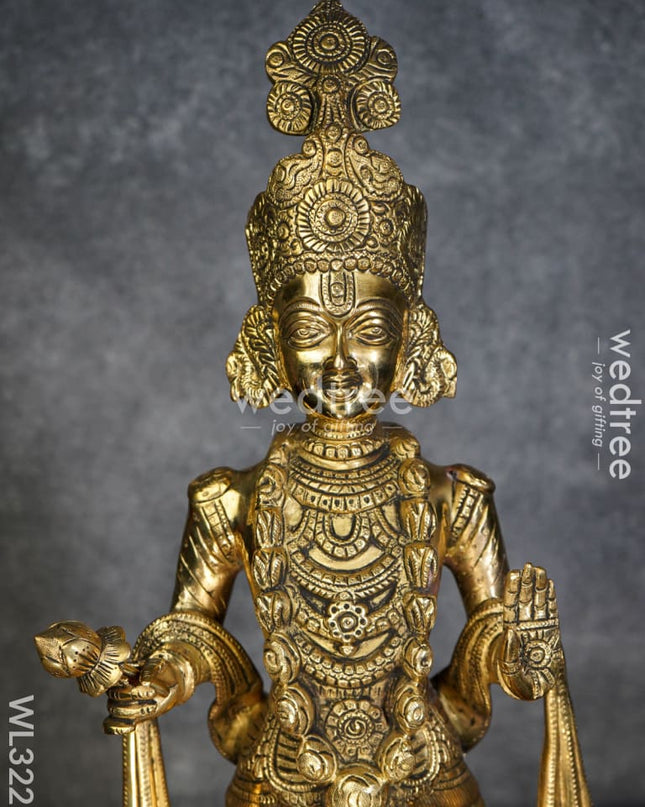 Brass Swami Narayanan Idol - WL3225