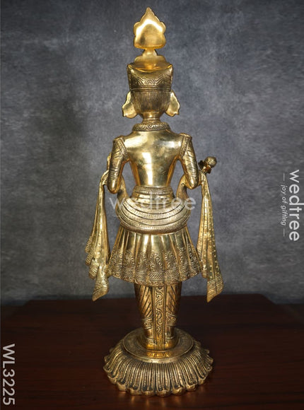Brass Swami Narayanan Idol - WL3225