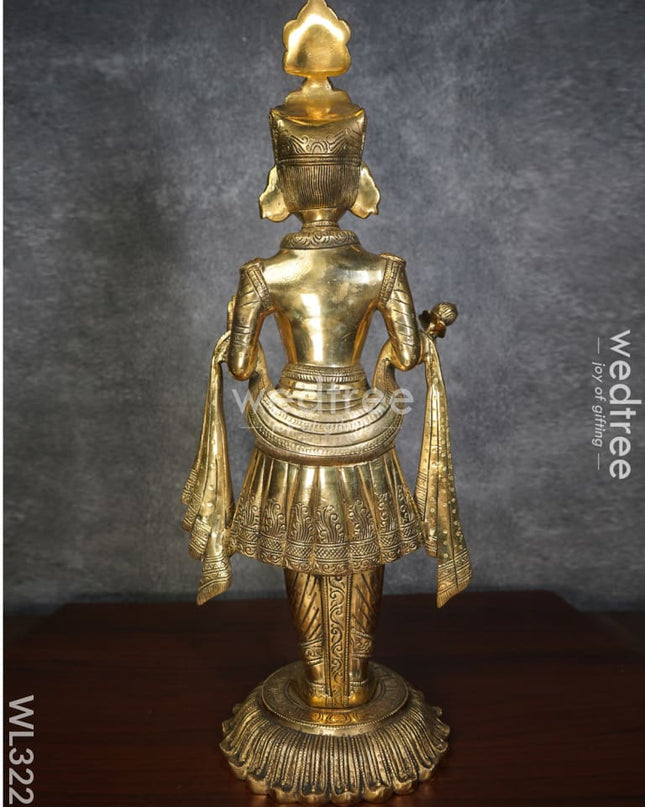 Brass Swami Narayanan Idol - WL3225