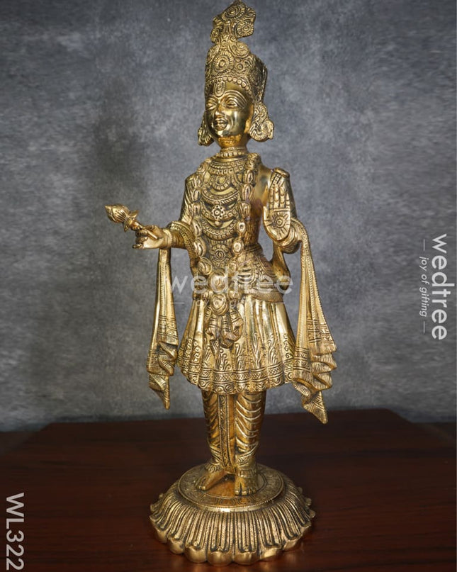 Brass Swami Narayanan Idol - WL3225