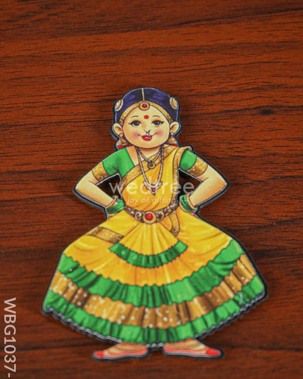 Classical Dancer Girl Fridge Magnet - WBG1037-8