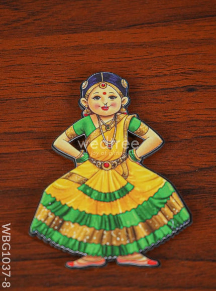 Classical Dancer Girl Fridge Magnet - WBG1037-8