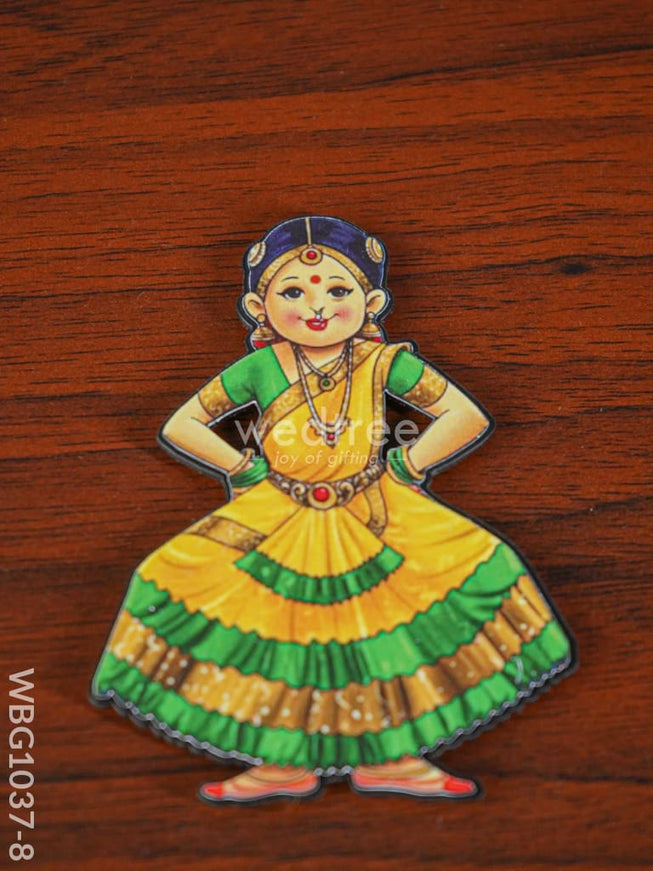 Classical Dancer Girl Fridge Magnet - WBG1037-8