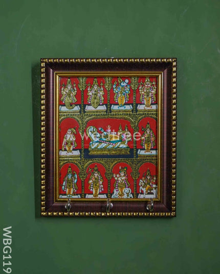 Dasavadharam Frame Key Hanger - WBG1191