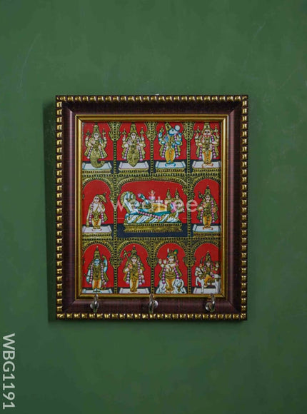 Dasavadharam Frame Key Hanger - WBG1191