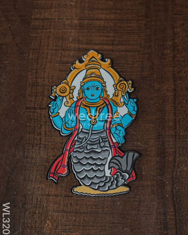 Dasavatharam Fridge Magnet Set - WL3201
