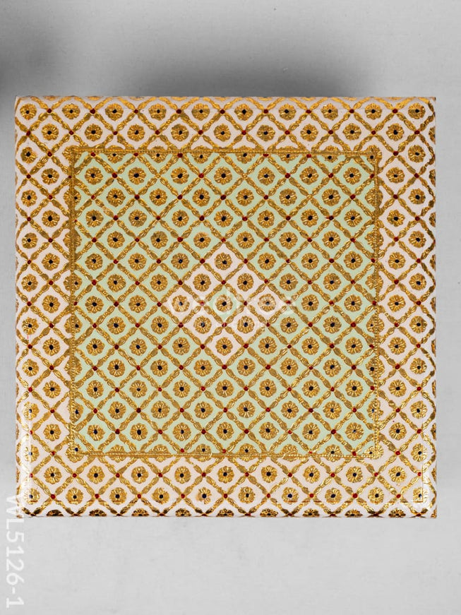 Decorative Meenakari Bajot - 18 x 18 inch - WL5126-1