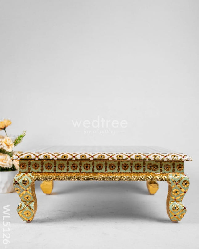 Decorative Meenakari Bajot - 18 x 18 inch - WL5126-1