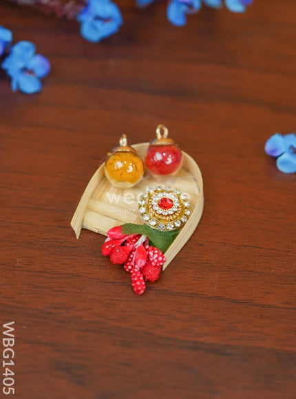 Designer Haldi Kumkum Set - WBG1405