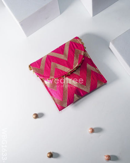 Designer Purse with Bangle & Manjal Kumkum - WBG1633-1