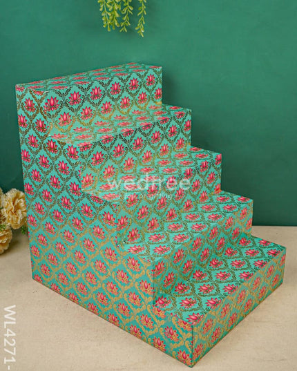 Digital Printed Meenakari Golu Padi - WL4271