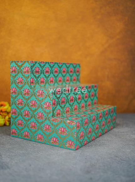 Digital Printed Meenakari Golu Padi - WL4271