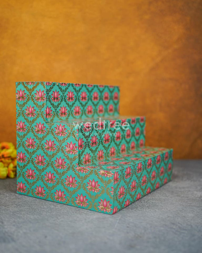 Digital Printed Meenakari Golu Padi - WL4271
