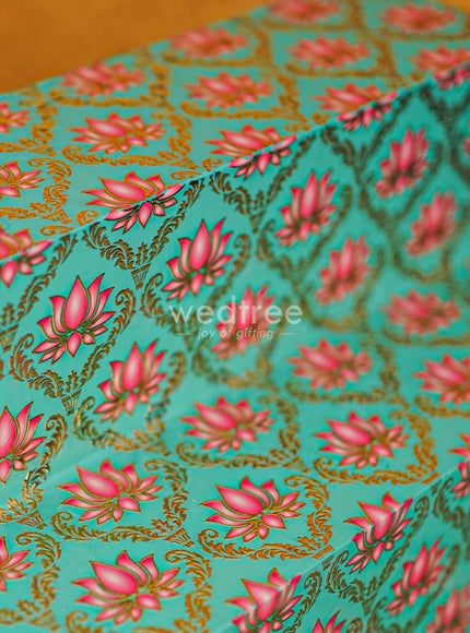 Digital Printed Meenakari Golu Padi - WL4271