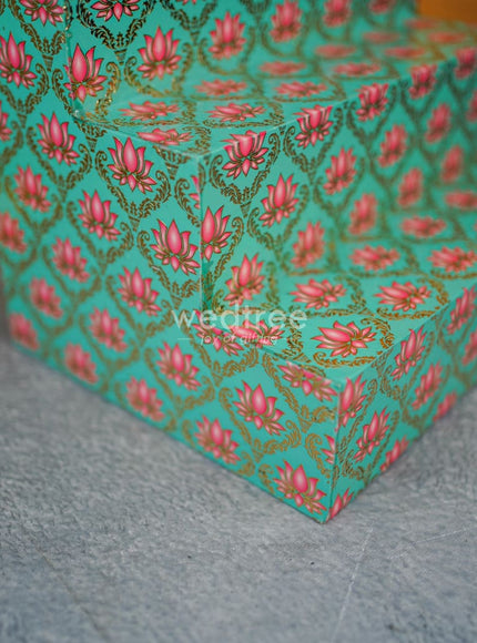 Digital Printed Meenakari Golu Padi - WL4271