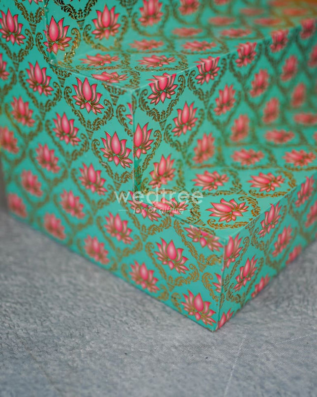 Digital Printed Meenakari Golu Padi - WL4271