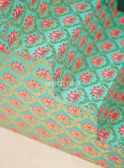 Digital Printed Meenakari Golu Padi - WL4271