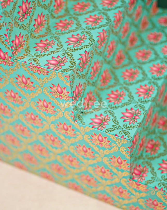 Digital Printed Meenakari Golu Padi - WL4271