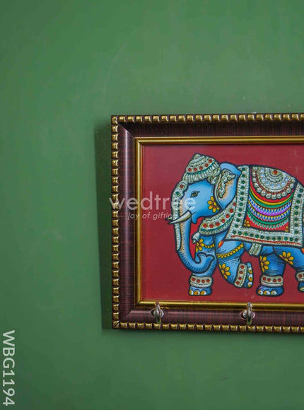 Elephant Frame Key Hanger - WBG1194