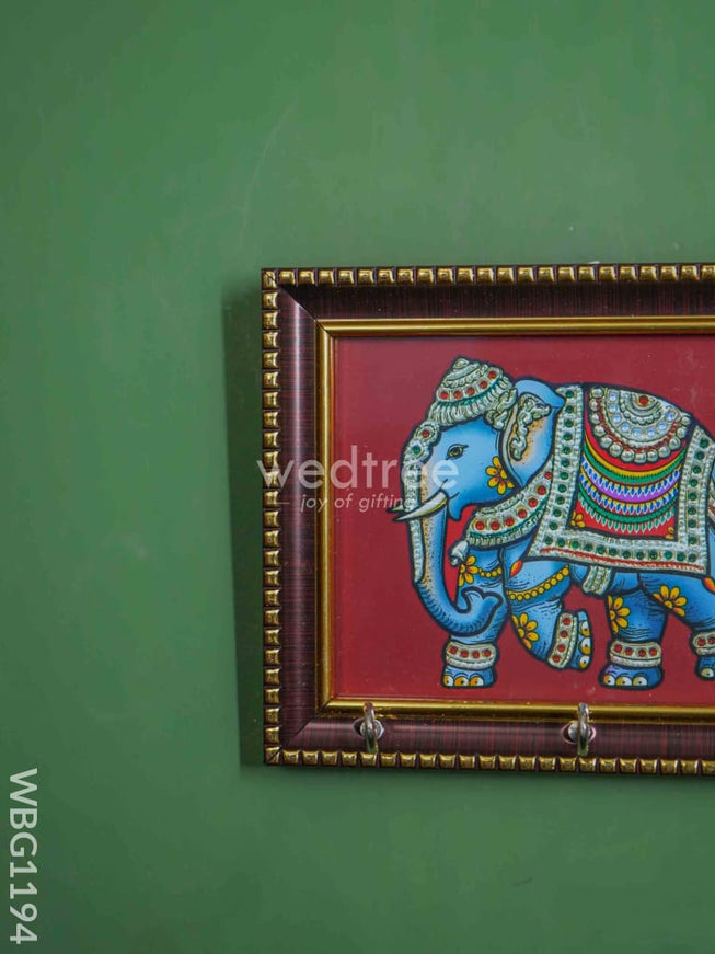 Elephant Frame Key Hanger - WBG1194