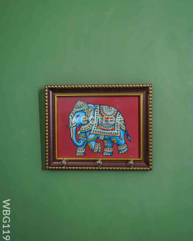 Elephant Frame Key Hanger - WBG1194
