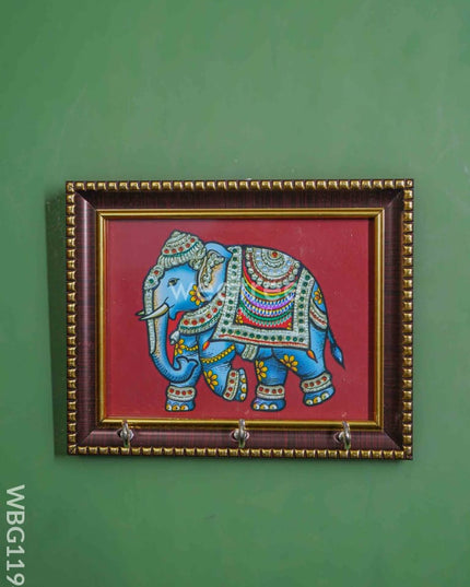 Elephant Frame Key Hanger - WBG1194