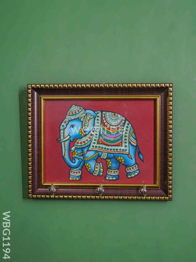 Elephant Frame Key Hanger - WBG1194