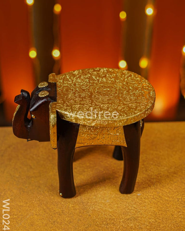 Elephant stool - 8 inch (Metal fitting) - WL0249