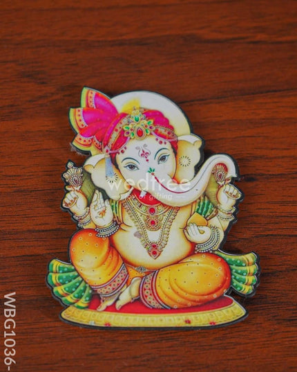 Ganesha Fridge Magnet - WBG1036-3