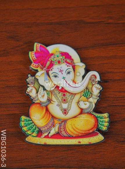 Ganesha Fridge Magnet - WBG1036-3