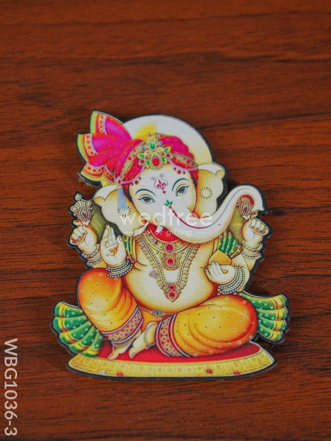 Ganesha Fridge Magnet - WBG1036-3