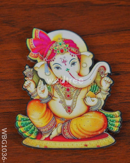 Ganesha Fridge Magnet - WBG1036-3