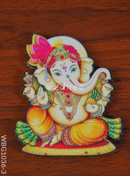 Ganesha Fridge Magnet - WBG1036-3